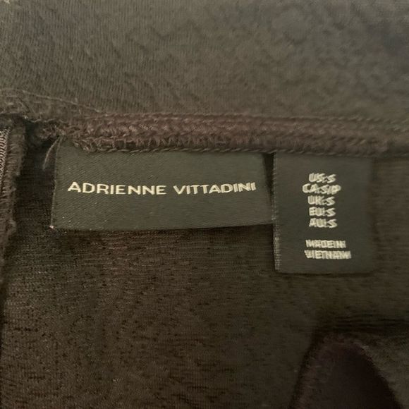 [Adrienne Vittadini] Black Textured Skirt - Size Small - Picture 4 of 6